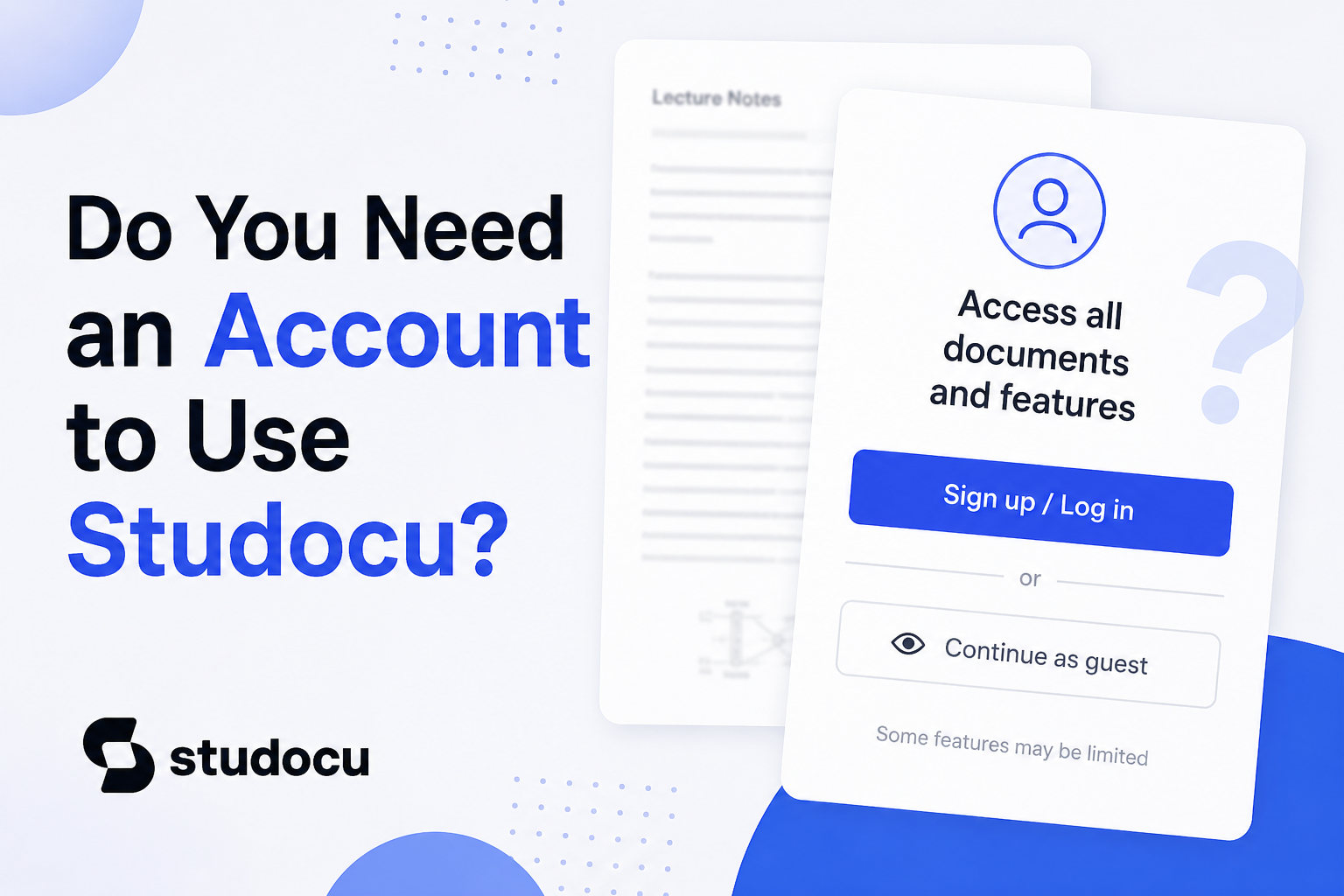 Do You Need an Account to Use Studocu?
